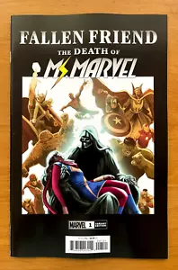 FALLEN FRIEND 1 (ONE SHOT) CARMEN CARNERO HOMMAGE VARIANTE MARVEL COMICS NM - Bild 1 von 1