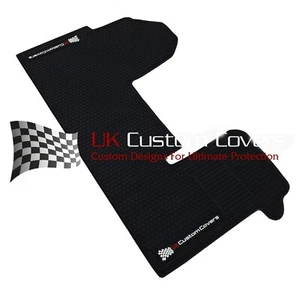 VAUXHALL MOVANO (2018) FRONT CAB HEAVY DUTY RUBBER FLOOR MATS BLACK 526 - Picture 1 of 11
