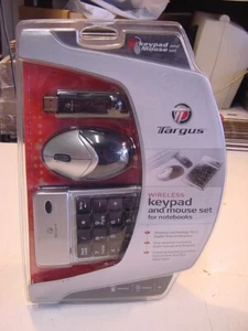 NEW - TARGUS WIRELESS KEYPAD AND MOUSE SET FOR NOTEBOOK PAKP003U - Picture 1 of 5