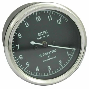 New Smiths Replica Tachometer 0-12 RPM x 1000 For BSA Vincent Ariel #B18 - Bild 1 von 3