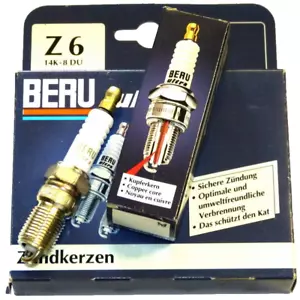 Juego de 4 bujías BERU ULTRA Z6 14K-8DU bujías Mercedes-Benz Rover Ford - Imagen 1 de 1