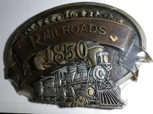 Vintage 1850 Railroads Wall Hanging.  - Picture 1 of 2