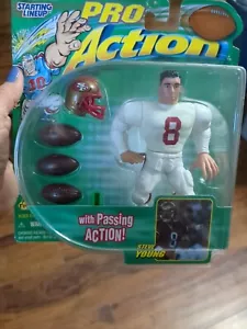 Starting Lineup Sports Collectible Steve Young 1999 NFL "Pro Action" Figure - Picture 1 of 4