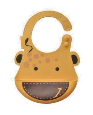 Babero de silicona para bebé Marcus & Marcus, “Lola la jirafa” nuevo (B232) Foto 1 de 4