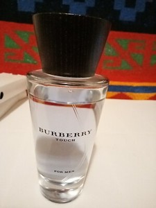 Burberry Touch for Men Cologne Spray 3.3oz - 100ml Vintage 2006 No Box 95% Full