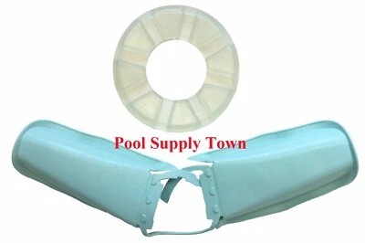 POOL SUPPLY TOWN Pool Cleaner Wing Set Parts & Foot Pad Replacement K12059 K12160