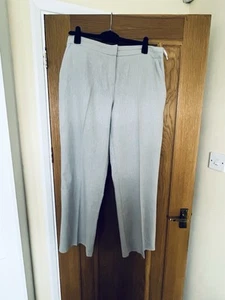 Pale Blue South Size 16 Regular Tapered trousers Zip Up - Picture 1 of 5