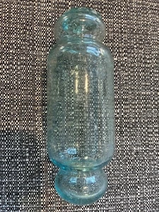 Vintage Japanese Hand Blown Glass Fishing Float - 13cm - Bild 1 von 2