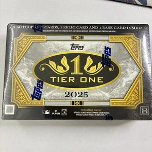 2025 Topps Tier One Baseball - Hobby Box In Hand - Bild 1 von 1