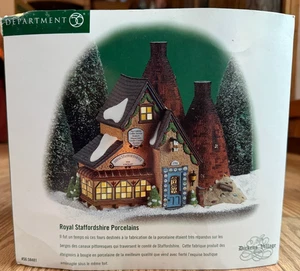 Department 56 Dickens Village Series Royal Staffordshire Porcellane NO SPINA - Foto 1 di 8