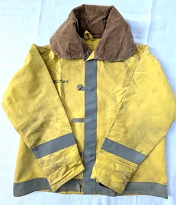 Wildland Firefighter Yellow Nomex Brush Jacket Vintage Redding Hotshot USFS - Bild 1 von 14
