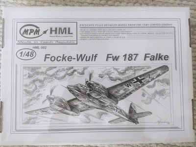 Focke-Wulf Fw 187 Falke,1:48-MPM-HML(SPEDIZIONE TRACCIATA) - Immagine 1 di 4