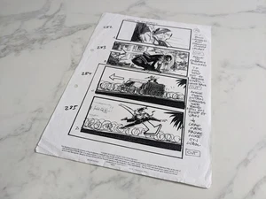 James Bond 007 Storyboard Casino Royale 282 Movie Production Crew Use Prop RARE - Picture 1 of 3