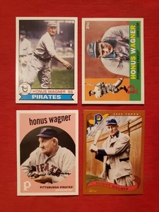(4) Card Lot Honus Wagner 2016 2017 2018 2020 Topps Archives - Picture 1 of 2