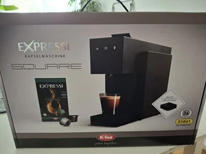 EXPRESSI SQUARE Kapselmaschine für Kaffee Tee & Kakao Kaffeemaschine NEU OVP - Bild 1 von 1