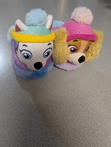 Zapatillas Paw Patrol Niño Pequeño Skye Everest Peluche Nickelodeon Rosa Púrpura Niña 7-8 - Imagen 1 de 11