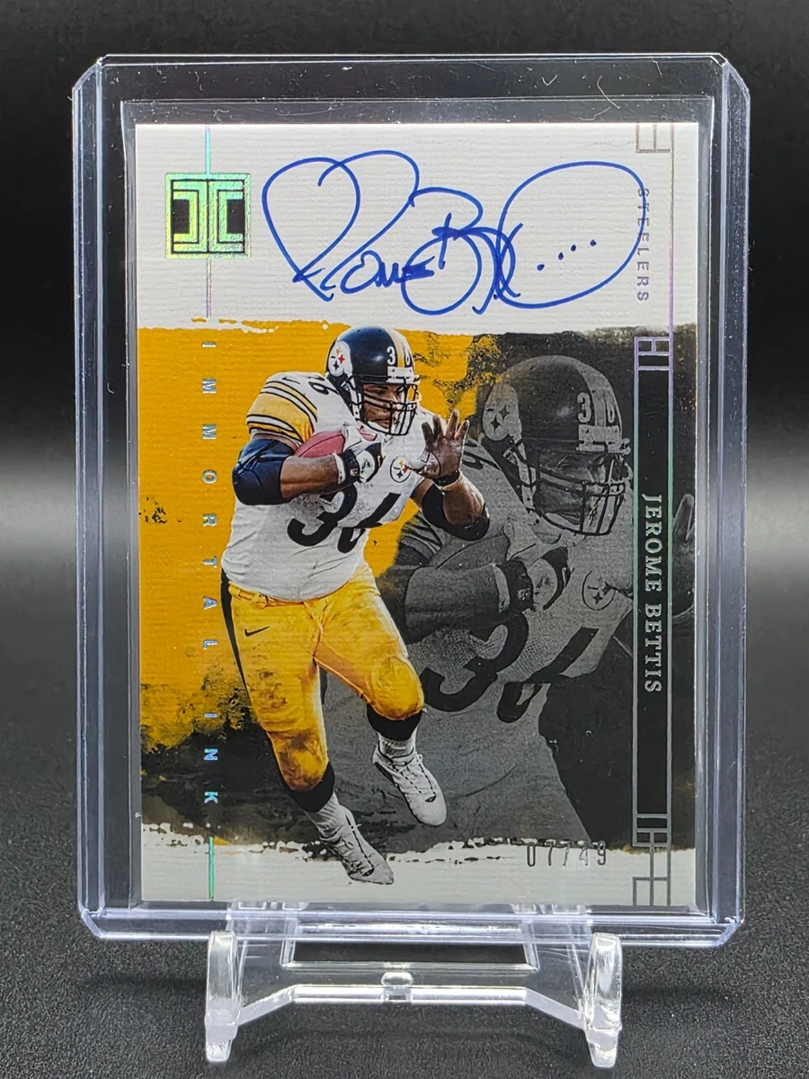 Jerome Bettis Football Autographed Sports Trading Cards for sale