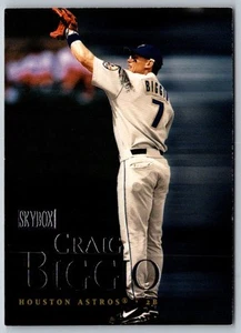 2000 SkyBox Craig Biggio #185 Houston Astros Baseball Card - Picture 1 of 2