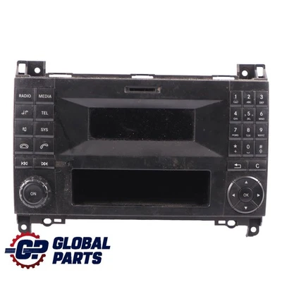 Mercedes W906 Radio CD Lettore audio Unità principale Bluetooth A9069005103 - Immagine 1 di 4