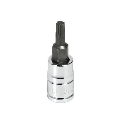 Powerbuilt 3/8 Inch Drive T-20 Torx Bit Socket - 648513 - Image 1 of 4