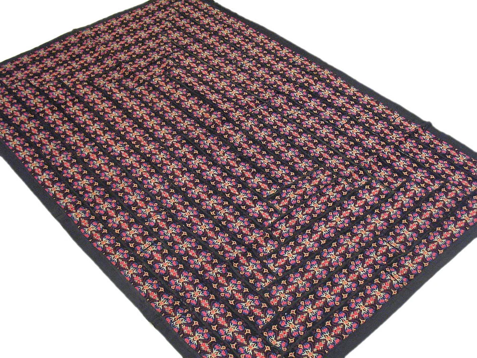 Living Room Wall Decoration Handmade Indian Accent Fine Embroidery Big Tapestry - Image 1 of 1