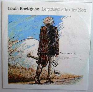 LOUIS BERTIGNAC - CD SINGLE PROMO "TEST PRESSING" "LE POUVOIR DE DIRE NON" - Picture 1 of 3