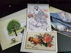 (4) Lote de tarjetas de felicitación en blanco individuales con sobres #59 - Imagen 1 de 1