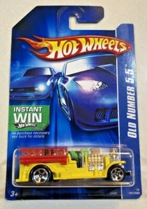 2007 Hot Wheels #191 Old Number 5.5 YELLOW VHTF - Picture 1 of 2