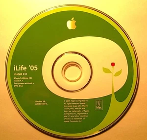 Apple iLife 05 & iWork 06 Full Version Install CD - Picture 1 of 2