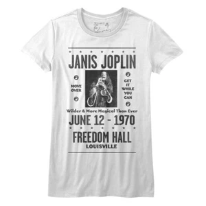 Janice Joplin Freedom Hall 12. Juni 1970 Damen tailliertes T-Shirt Rock & Soul Musik - Bild 1 von 3
