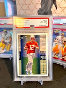 ⭐️ TOM BRADY 2000 UPPER DECK VICTORY #326 PSA 8 NM-MT RC ROOKIE RETIRED GOAT🔥 - Bild 1 von 2