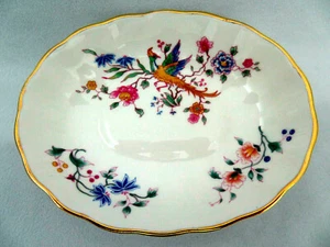 "Bird of Paradise" Hammersley England Bone China Candy / Nuts Soap Trinket Dish - Picture 1 of 5