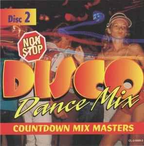 Mezcla de baile disco sin parar de Countdown Mix Masters - solo disco 2 - CD con inserciones - Imagen 1 de 2