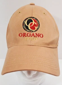 Sombrero de béisbol Organo dorado bordado con logotipo color moca legendario sombrero para la cabeza - Imagen 1 de 6