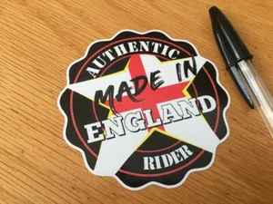 Autentico Adesivo Rider - Inghilterra - VENDITORE BRITANNICO - Foto 1 di 1
