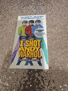 I shot Andy warhol sealed screening copy vhs VERY RARE - Imagen 1 de 6