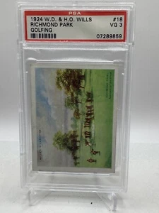 1924 Wills Golf Courses #18 Richmond Park PSA 3 - Bild 1 von 2