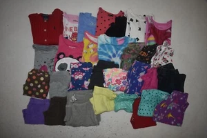 Wholesale Bulk Lot Of 30 Girls Size 3T Mixed Season Tops Bottoms Shirts Pants - Picture 1 of 5