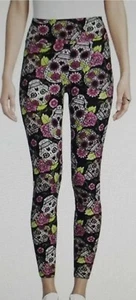 No Boundaries Juniors' Plus Size Halloween Ankle Leggings 2XL (19) - Picture 1 of 6