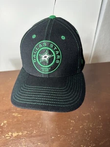 Dallas Stars "HOCKEY CLUB" Zephyr NHL Curved Bill Stretch Fit Hat - Picture 1 of 8