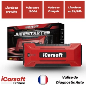 Booster Batterie JS V10 | Démarrez en un clin d'œil avec iCarsoft - Imagen 1 de 5