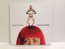 Yayoi Kusama Louis Vuitton "CREATING INFINITY" Catalog Book sticker F/S