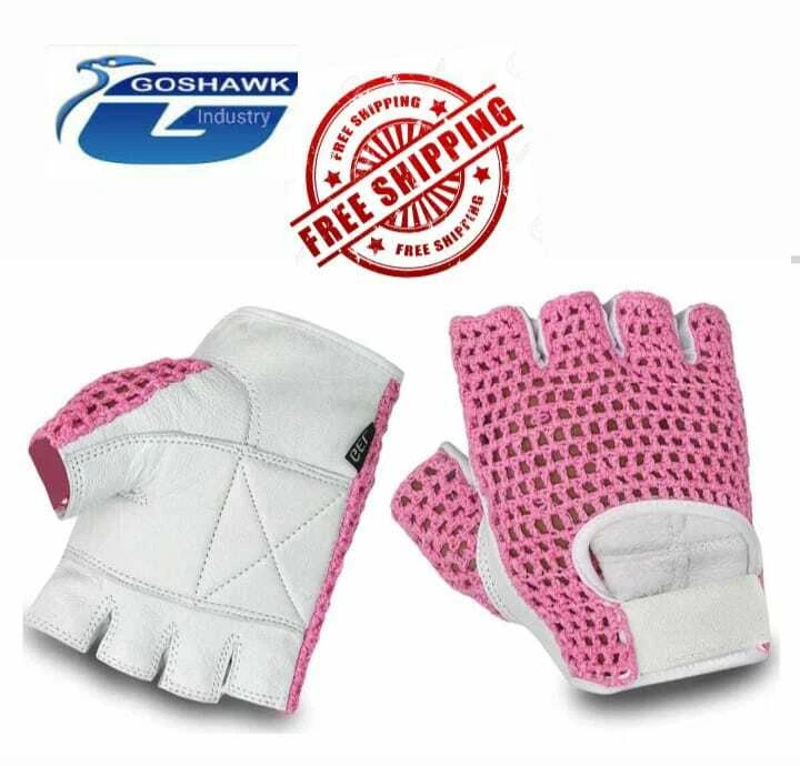 Новые кожаные велосипедные перчатки крючком мужские или женские спортивные для фитнеса - Изображение 1 из 4