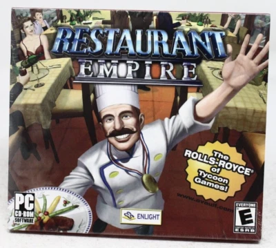 Restaurant Empire Jewel Case (PC, 2008) - New Sealed - Image 1 of 4