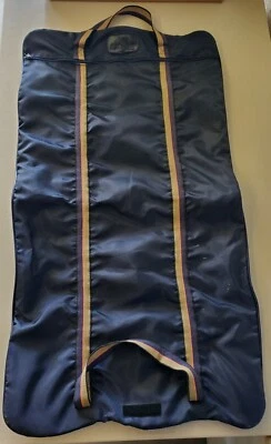 Vintage Jordache Garment Bag Dark Blue Nylon Bag Carry On - Image 1 of 4
