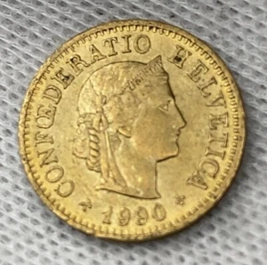 Switzerland - 5 Rappen - 1990 B - KM#26c - (03-0099) - Picture 1 of 2