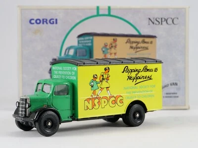 Corgi Nr°97123 Bedford Van Nspcc Neu IN Schachtel Von 1991 - Bild 1 von 4