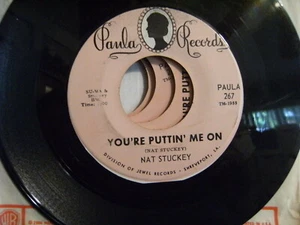 NAT STUCKEY All my tomorrows / YOU'RE PUTING ME ON Paula Records 45 267 - Bild 1 von 2