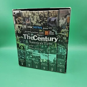 NEW The Century VHS Tapes 6 Americas Time Peter Jennings '99 History Channel - Picture 1 of 5