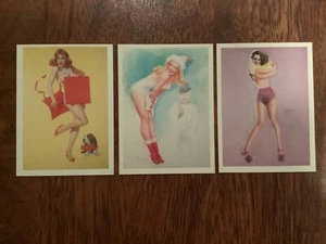 Painted Ladies Calendar Art P1-P3 Promo card set Kitchen Sink - Picture 1 of 1